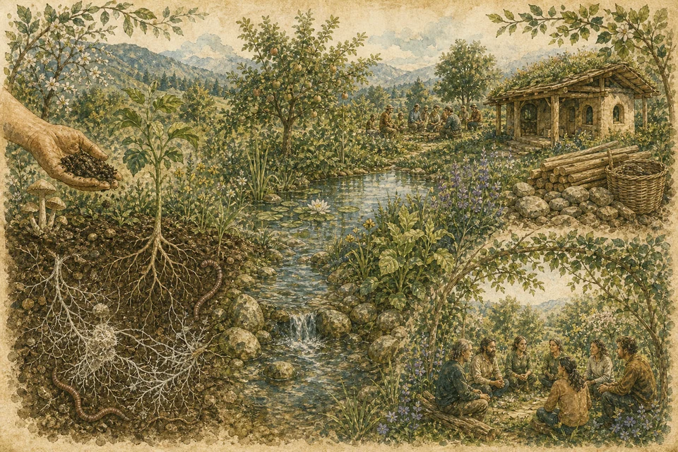Regenerative Landschaft